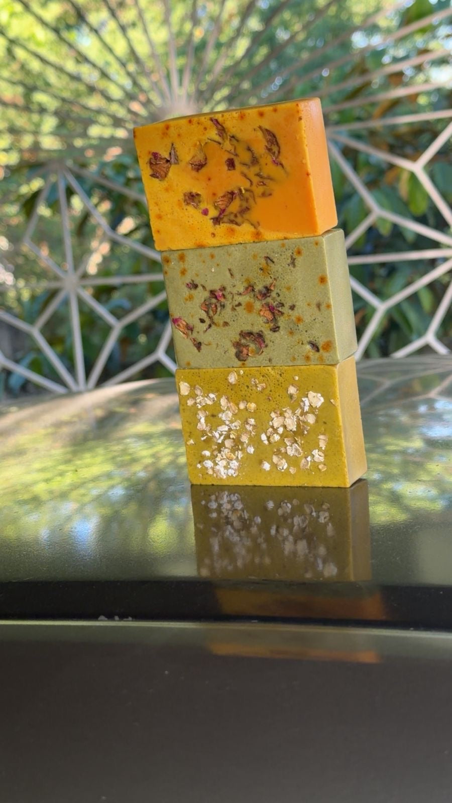 Neem charcoal an turmeric soap